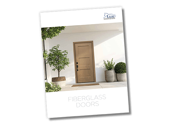 Designer Fiberglass Doors catalog graphic