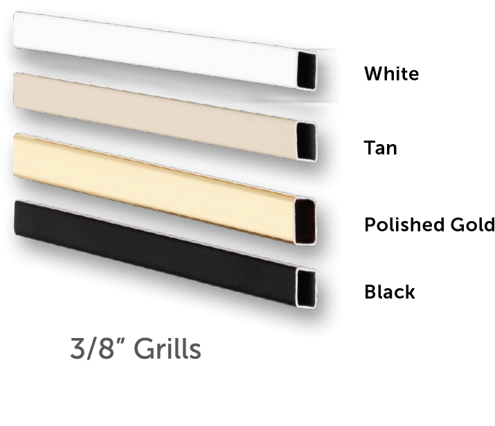 3/8 inch grill options