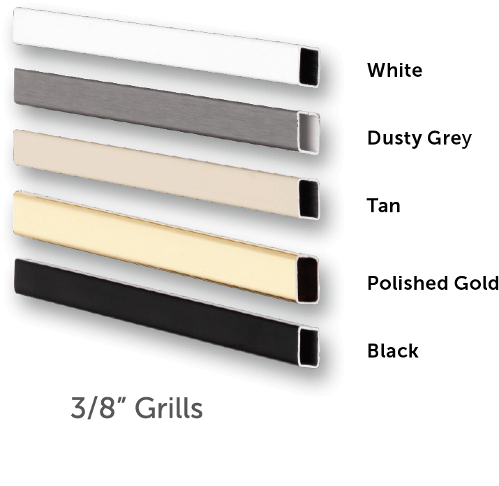 3/8 inch grill options
