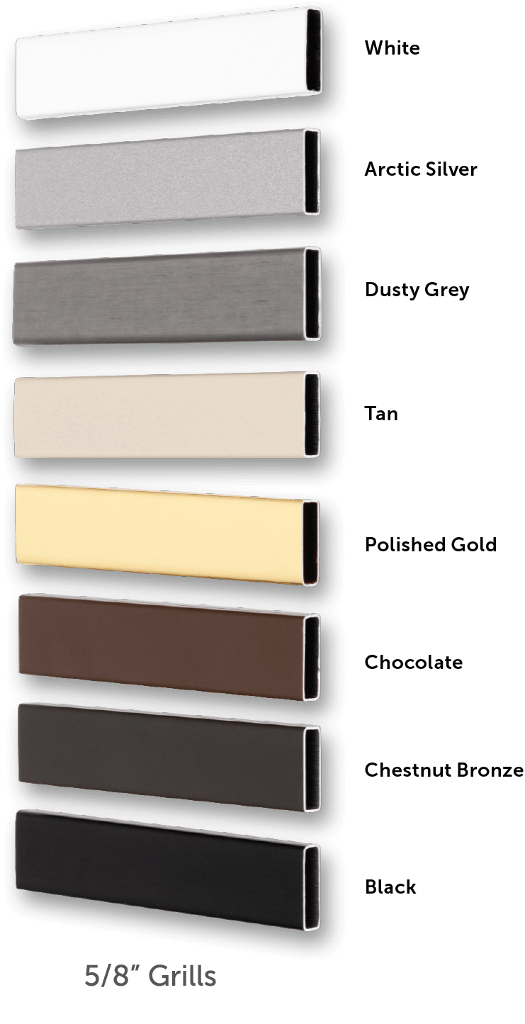 5/8 inch grill options